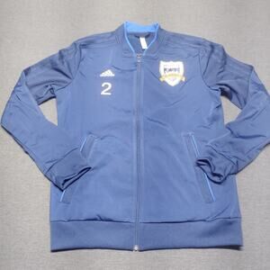 Adidas Seattle United Track Jacket Mens M Blue Soccer Full Zip
